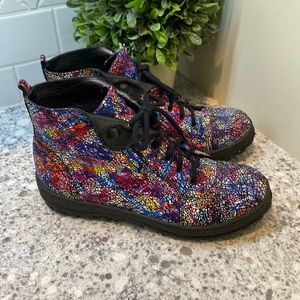 V Italia 1041 Kiki Dark Mosaic Genuine Leather EUR size 38